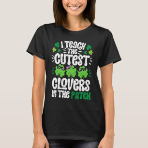 Iパッ教えチ先生Stで最もキュートクローバー Tシャツ