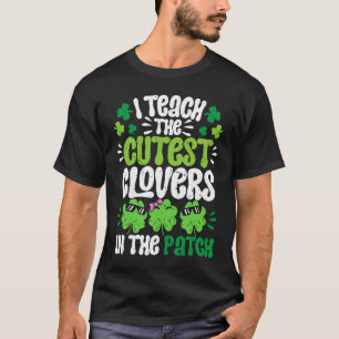 Iパッ教えチ先生Stで最もキュートクローバー Tシャツ