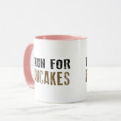Iパンケーキのために走られて マグカップ (正面左)