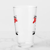 Iビームクリスマスストッキング タンブラーグラス (左)