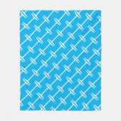 Iビーム フリースブランケット (正面)