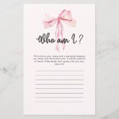 Iピンクリボンブライダルシャワーゲーム (正面)