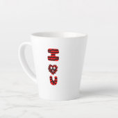 IファジーUスモールラテマグ カフェラテマグ (左アングル)