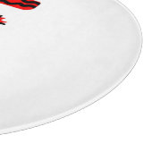 IファジーU円形ガラス切断板(30.4 cm) カッティングボード (角)