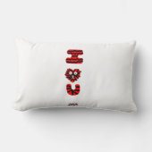 IファジーU腰枕 ランバークッション (正面)