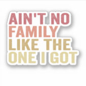 Iファミリーの懇親会みたいな家族得はいない シール (正面)