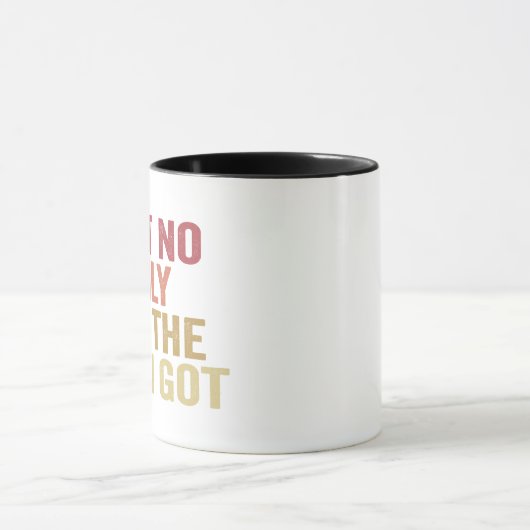 Iファミリーの懇親会みたいな家族得はいない マグカップ (中央)