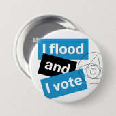 IフラッドとI投票ボタン 缶バッジ (正面&裏面)