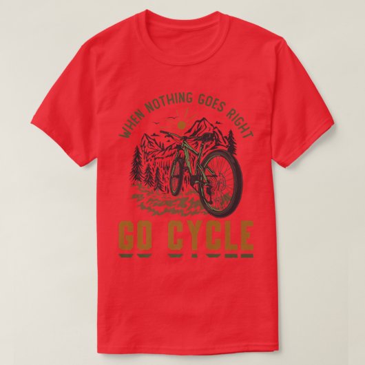 IフリーキンラブマウンテンサイクリングMTBマウンテンバイク Tシャツ (デザイン正面)