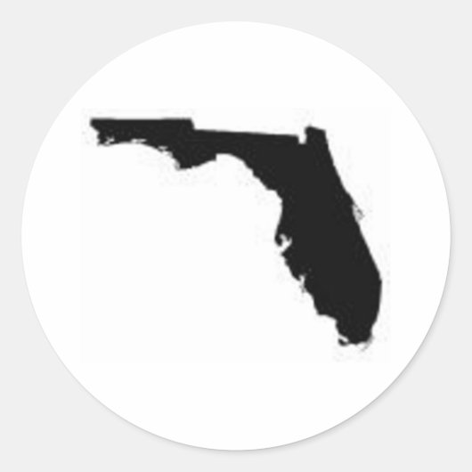 iフロリダの地図2 ラウンドシール (正面)