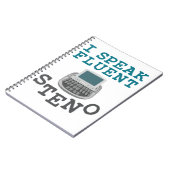 Iフ話ルテノコート記者速記者 ノートブック (左側)