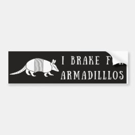 IブレーキArmadillosバンパーステッカー バンパーステッカー