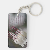 Iペテロ4:13感動的フローラ キーホルダー (裏面)