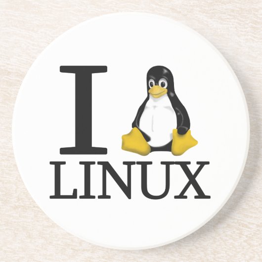 IペンギンのLinux 2 コースター (正面)