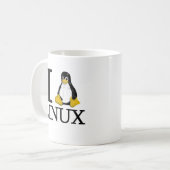 IペンギンのLinux 2 コーヒーマグカップ (正面左)