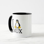 IペンギンのLinux 2 マグカップ (正面左)