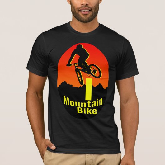 Iマウンテンバイク Tシャツ (正面)