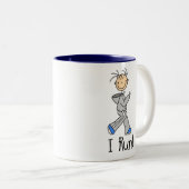 Iマグを走って下さい ツートーンマグカップ (正面右)