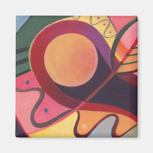 Iマグネットのデザインの喜び マグネット (正面)