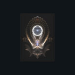 Iマスター2015キャンバスプリントプリント キャンバスプリント<br><div class="desc">これは数年前に作った以前のIマスタフラクタル合成のアップデートで、アールデコを持つSteampunkはIマスターブーツを見て、リングの中に座っているIマスターブート白熱［赤熱］光を放つ詩を見る。Iマスター2015キャンバスプリントプリント</div>