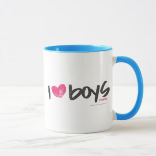 Iマゼンタハートの男の子 マグカップ