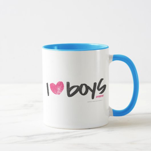 Iマゼンタハートの男の子 マグカップ (右)