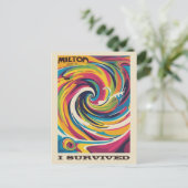 Iミ生き延びリトンハリケーン2024年10月9日 ポストカード (スタンド正面)