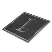 Iモノグラム"中世の灰色の石"セラミックタイル タイル (側面)