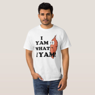 Iヤマイモ何Iのヤマイモ Tシャツ