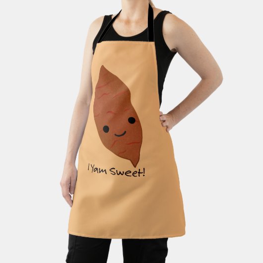 Iヤム芋かわいいかわいいサツマイモ エプロン (インサイチュ)