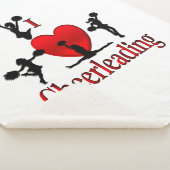 Iユニークハートチアリーティング シェルパブランケット (3/4)