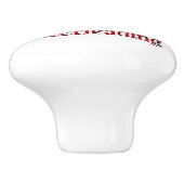 Iユニークハートチアリーティング セラミックノブ (側面)