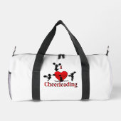 Iユニークハートチアリーティング ダッフルバッグ (裏面)