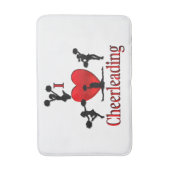 Iユニークハートチアリーティング バスマット (正面縦)