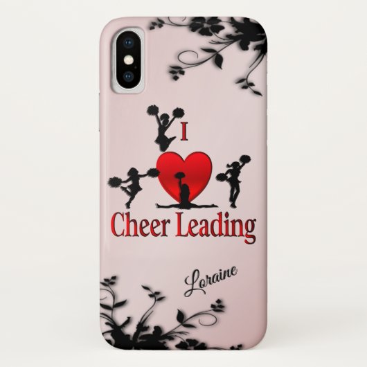 Iユニークハートチアリーティング Case-Mate iPhoneケース (裏面)