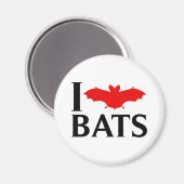 Iラブこうもり マグネット (正面/裏面)