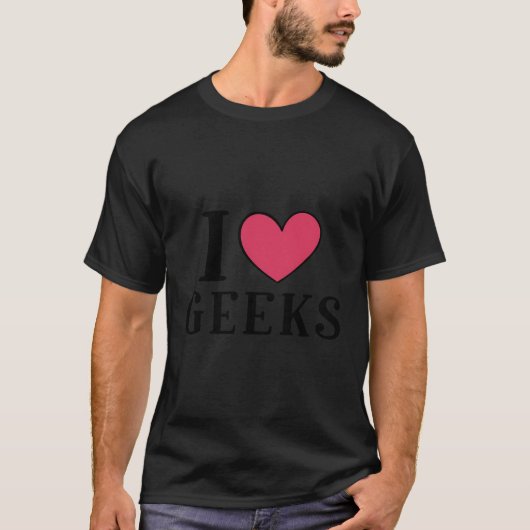 Iラブギーク Tシャツ (正面)