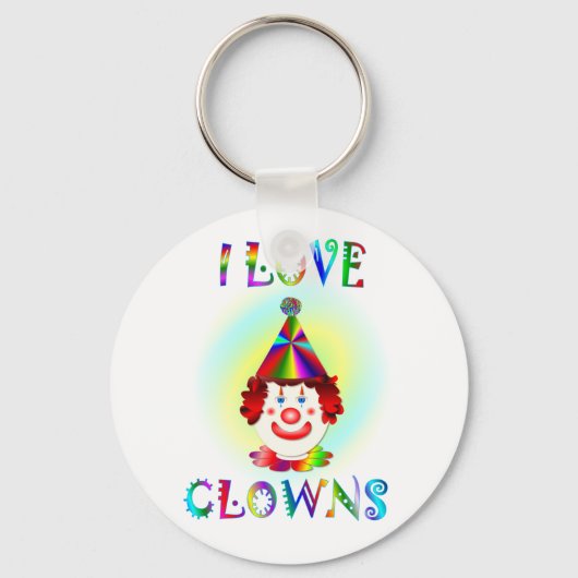 Iラブピエロ キーホルダー (正面)