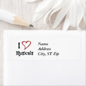 Iラブミュージカル ラベル (インサイチュ)