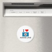 Iラブムースレイクミネソタ マグネット (インサイチュ (食洗機))