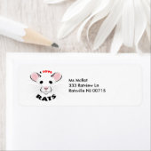 Iラブラット住所 シールfrom kmcoriginals ラベル (インサイチュ)