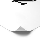 Iラブ爪、 ネイル ポスター (角)