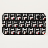 Iラマのラマ Case-Mate iPhoneケース (裏面(横))