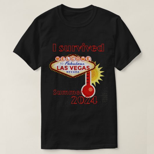 Iラ生き延びス・ベガス記録夏2024年小説 Tシャツ (デザイン正面)