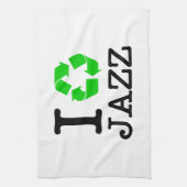 Iリサイクルジャズ キッチンタオル (縦)