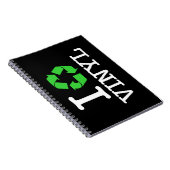 Iリサイクルビニル ノートブック (右側)