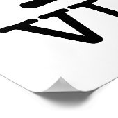 Iリサイクルビニル ポスター (角)