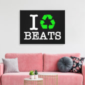 Iリサイクルビート キャンバスプリント (インサイチュ (リビング))