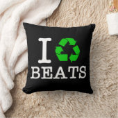 Iリサイクルビート クッション (ブランケット)