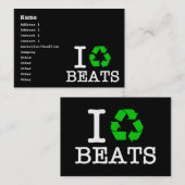 Iリサイクルビート 名刺 (正面/裏面)